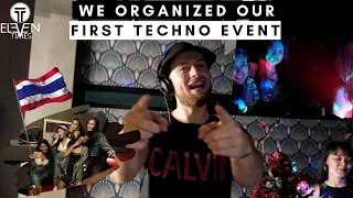 Wild Techno & Psy Trance Party in Bangkok, Thailand (DJ Vlog)