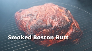 Boston Butt Recipe | Smoked Pork Butt on the UDS Smoker
