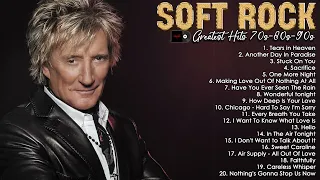 Rod Stewart, Eric Clapton,Elton John,Phil Collins,Bee Gees - Most Old Soft Rock Love Songs 80's 90's