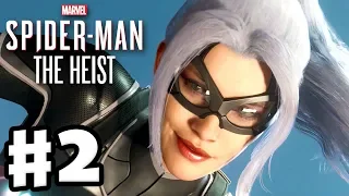 Spider-Man - PS4 The Heist DLC - Gameplay Walkthrough Part 2 - Black Cat & All Screwball Challenges!