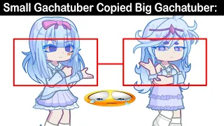 When People Compare a Small Gachatuber's OC with a Big Gachatuber: 😭