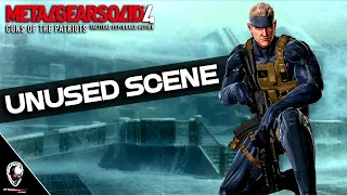 This Unused MGS4 Scene Would've Been Awesome! - Shadow Moses (DELETED AREA)