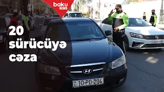 Gəncədə polis reyd keçirib - Baku TV