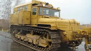 Тяговые испытания ДЭТ-400Б1Р2. Traction tests of the bulldozer DET-400