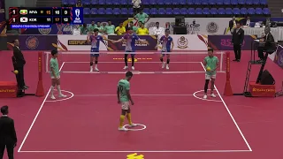 Myanmar vs Korea - Group D - Team Regu - Premier - ISTAF Sepaktakraw World Cup Kuala Lumpur 2024