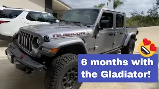 6 month review of my Jeep Gladiator Rubicon Launch Edition