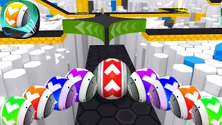 GYRO BALLS - NEW UPDATE All Levels Gameplay Android, iOS #46 GyroSphere Trials