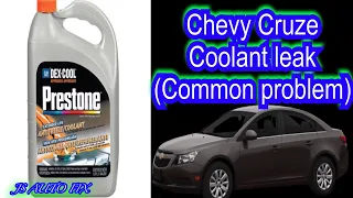 Chevy Cruze coolant leak fix