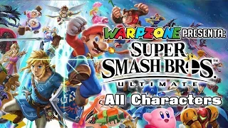 [720p] Todos los 68 Personajes - Super Smash Bros Ultimate [Nintendo Switch]