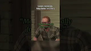 Lester mentions Niko Bellic from GTA 4 #gta5 #grandtheftauto #shorts #viral #shortsfeed