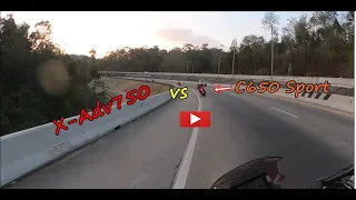 X adv750 vs C650 Sport