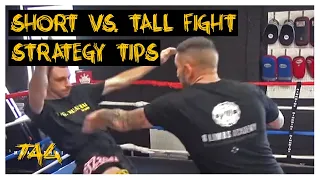 Liam Harrison & Kru Chris (T.A.G.) Short vs. Tall Fight Strategy Tips