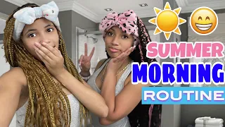 OUR SUMMER MORNING ROUTINE!🤗