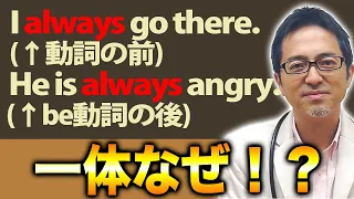 【頻度の副詞】副詞の位置には３パターンある！学校で習わないニュアンスの違いを解説！