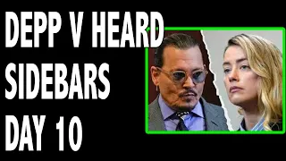 Depp v Heard Trial Day 10 SIDEBARS