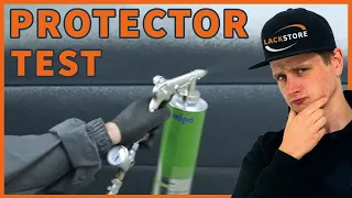 Mipa Protector mit unterschiedlichen UBS Lackierpistolen lackieren | TEST | LACKSTORE