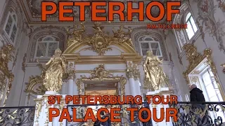 Peterhof Palace, St Petersburg, Russia. An amazing palace.