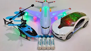 3D Lights Airbus A380 and 3D Lights Rc Car | Airbus A380 | helicopter | aeroplane | airplane | rccar