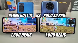 POCO X3 PRO MIUI 13 VS REDMI NOTE 11 MIUI 13 TEM MUITA DIFERENÇA?