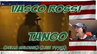 Vasco Rossi - Tango... (della gelosia) (Live 1990) - REACTION - A blast from the past!