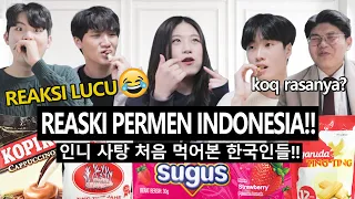 Koreans try Indonesian sweets for the first time!