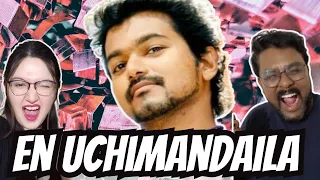 'En Uchi Mandaila' Song REACTION | Thalapathy Vijay's Swag in 'Vettaikaran'"