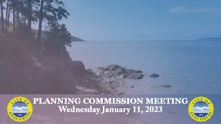 City of Anacortes - Planning Commission Meeting (1/11/23)