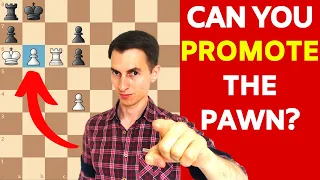 Can you promote this pawn? This Puzzle Will BLOW YOUR MIND!