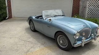 1954 Austin-Healey 100-4 BN1 Top Down Interior Walk Around - Hagerty Marketplace