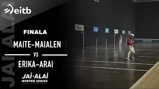 JAI ALAI WINTER SERIES (Durango): Maite-Maialen / Erika-Arai (Finala)