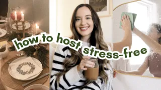 8 Hacks For Stress-Free Hosting in Your Home | ENJOY Having Guests!