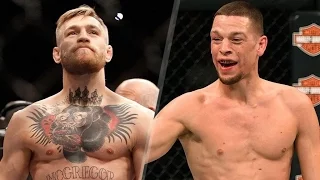 All Conor McGregor vs Nate Diaz trash talk towards each other part 1