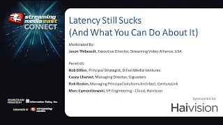 TUE2. Latency Still Sucks (and What You Can Do About It)