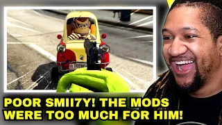 SMii7Y - Modded GTA 5 Races are getting out of control | Reaction