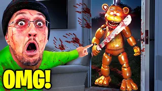 FGTEEV FOUND ANGRY FREDDY FAZBEAR.EXE IN HIS HOUSE!