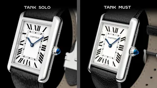 W&W 2021: Cartier Tank Must vs Tank Solo