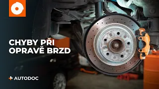 Top 5 chyb při opravě brzd | AUTODOC tipy