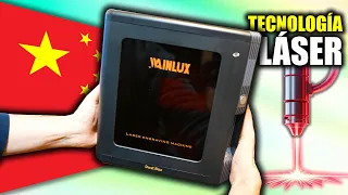 La MÁQUINA CHINA que GRABA con LÁSER casi cualquier cosa | Wainlux K8