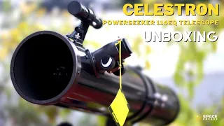 CELESTRON POWERSEEKER 114EQ TELESCOPE | UNBOXING | SPACE ARCADE | MARS | JUPITER | SATURN