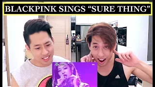 BLACKPINK - SURE THING COVER REACTION (NZ TWINS REACT)