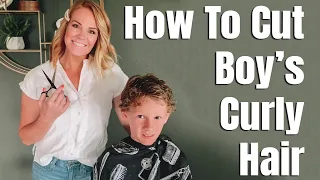 How to Cut Boy's Curly Hair