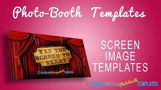 Photo Booth Touch Screen Image Templates