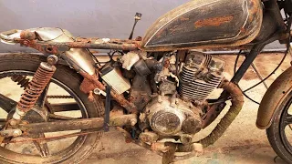 Restoration AbandonedＫＡＷＡＳＡＫＩEngine USA // Restore 4-stroke Ｒｅｂｅｌ Engine USA