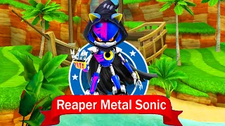 Sonic Dash - Reaper Metal Sonic New Character Unlocked Fully Upgraded All Characters Unlocked vs Egg