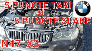 BMW X3 E83,2.0 D 2010  , 5 .PUNCTE CU PLUS SI 5.PUNCTE CU MINUS ,PAREREA MEA DE MECANIC