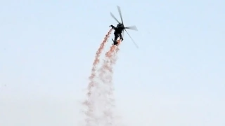 NATO Days 2014 - Mil Mi-24 "HIND" solo demonstration flight