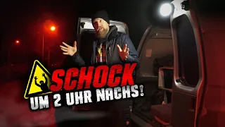 PLÖTZLICH KLOPFT ES AM CADDY! 👹 SCHOCK UM 2 UHR IN DER NACHT