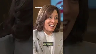 Vice President Kamala Harris responds to a question about Biden's age #shorts