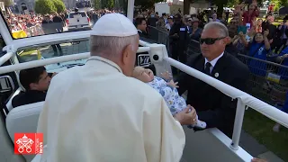 28 July 2022 exclusive images Vatican Media Pope Francis apostolic journey to Canada