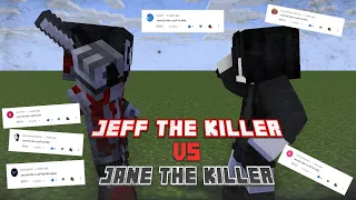 Jane the killer vs Jeff the killer | [Made by RoboDragon11]